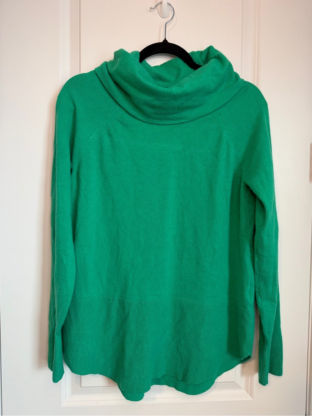 Cyrus Emerald Green Cowl Neck Sweater